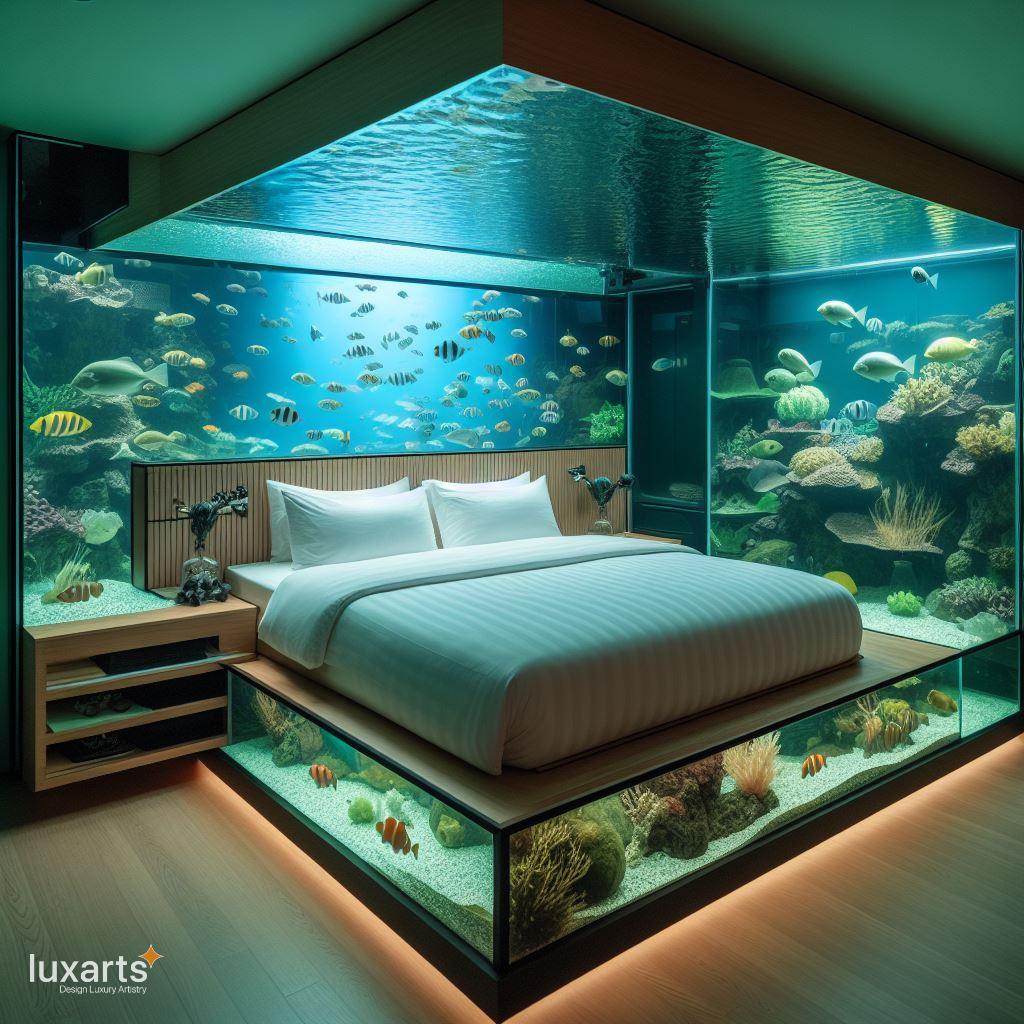 Aquarium Beds: Dreaming amidst Underwater Serenity in Your Bedroom