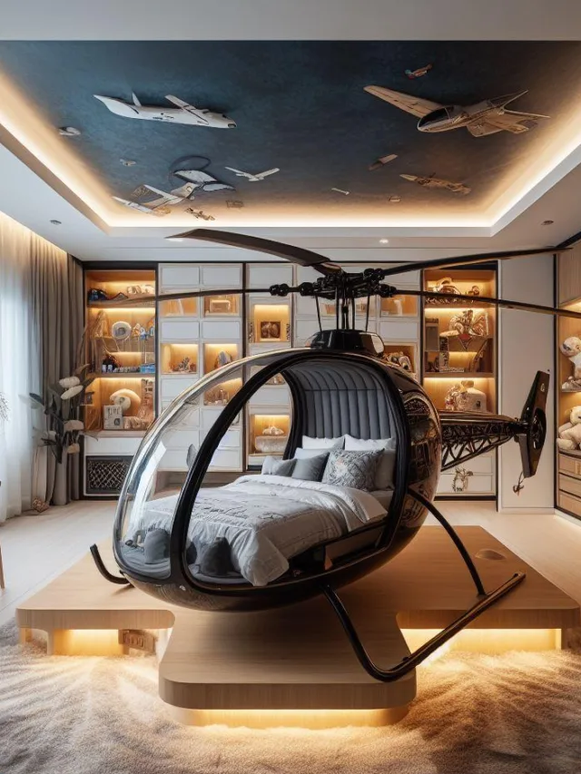Helicopter Kids Beds A Fun and Functional Addition to Your Child's Bedroom