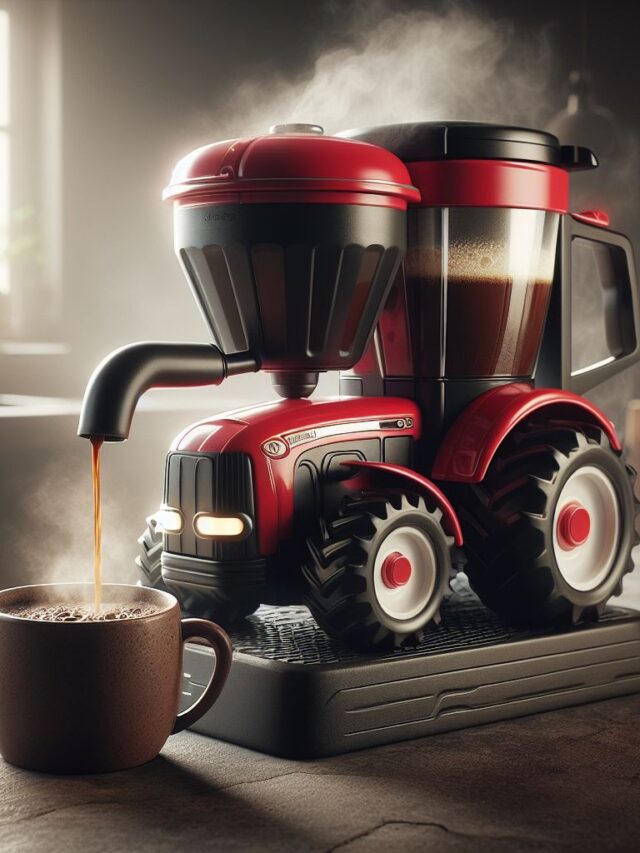 Tractor Shaped Coffee Makers: Fueling Your Day with a Touch of Agricultural Charm