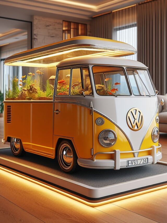 Volkswagen Bus Aquarium: Transforming Vintage Vibes into Underwater Wonders