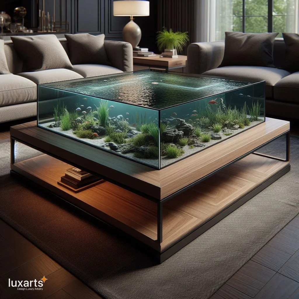 Aquarium Coffee Table: A Captivating Oasis Bringing Underwater Serenity ...