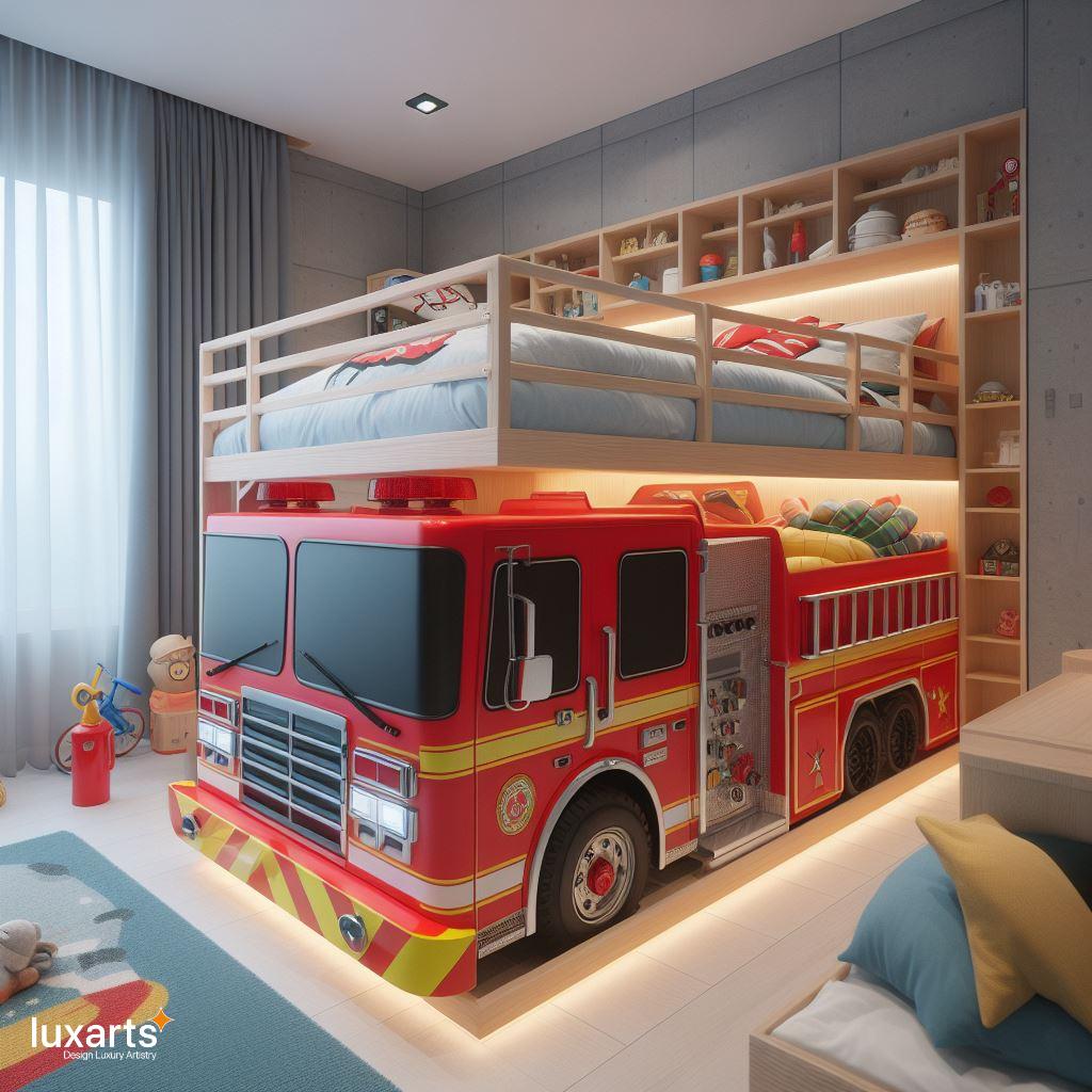 Childs Fire Truck Bed: Building a Sleep Haven with Playful Firefighter Style luxarts childs fire truck bed remake 2