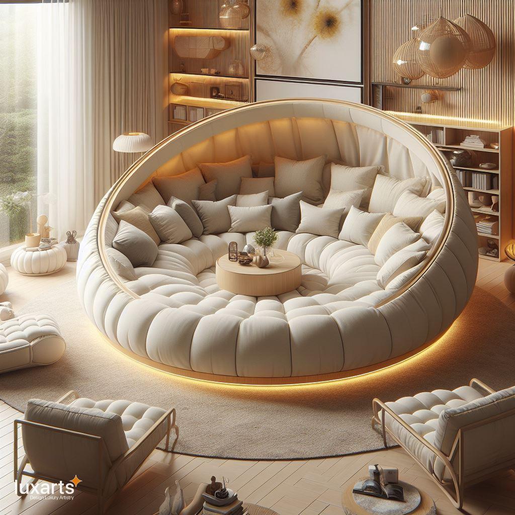 Circular Movie Sofa - The Perfect Addition to Your Home Theater