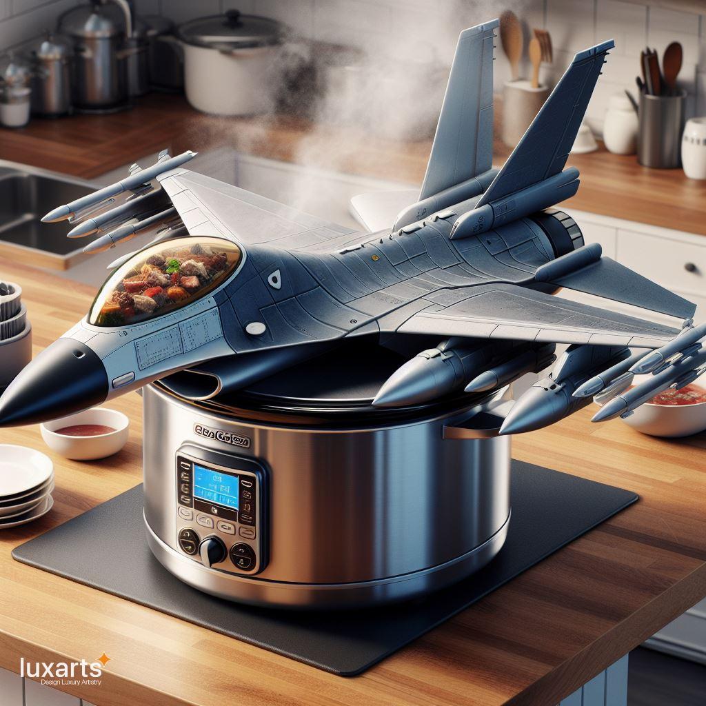 F-16 Shaped Slow Cookers: Soaring Culinary Adventures