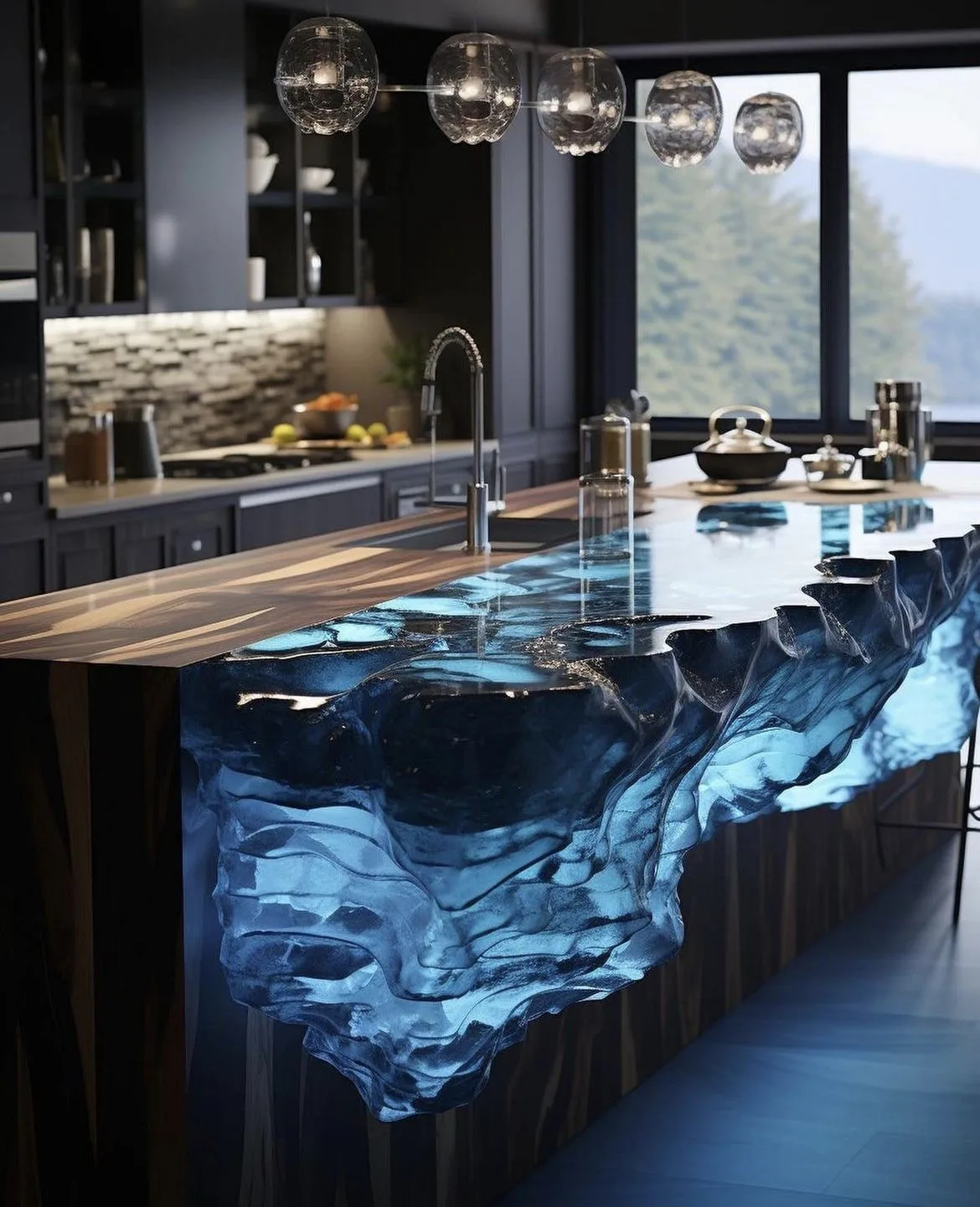 Crystal Kitchen Islands: Transforming Spaces with Elegant Inspirations