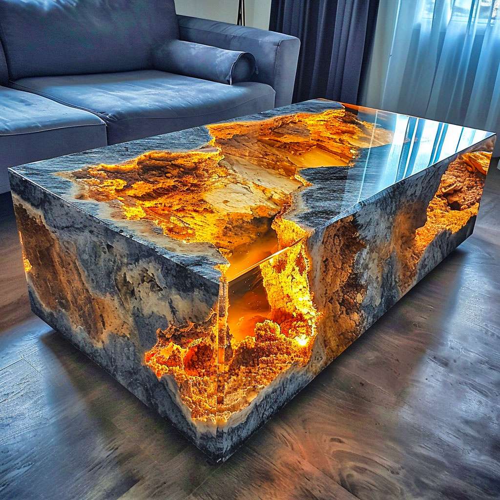 Epoxy Coffee Tables: A Unique Addition to Your Home Decor