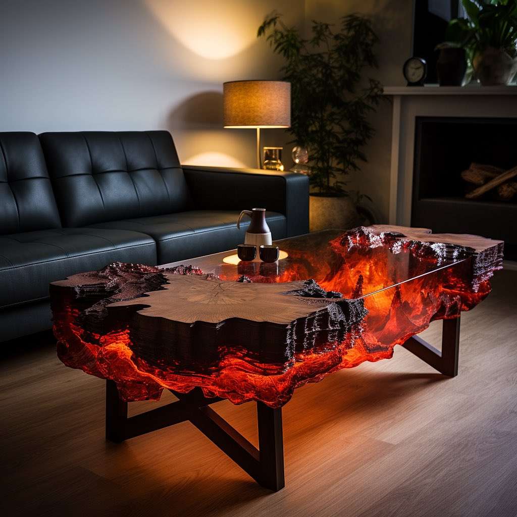 Epoxy Coffee Tables: A Unique Addition to Your Home Decor