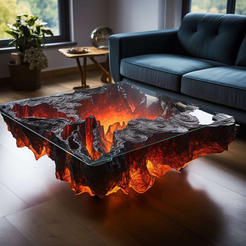 Epoxy Coffee Tables: A Unique Addition to Your Home Decor