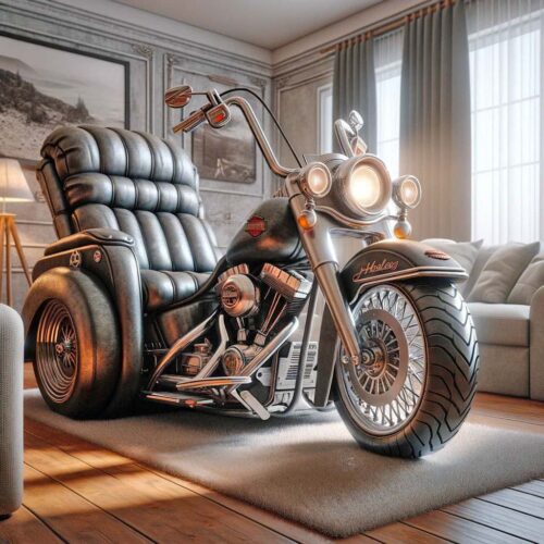 Harley Davidson Recliner Chair Unleashing Creativity in Speed-Inspired ...