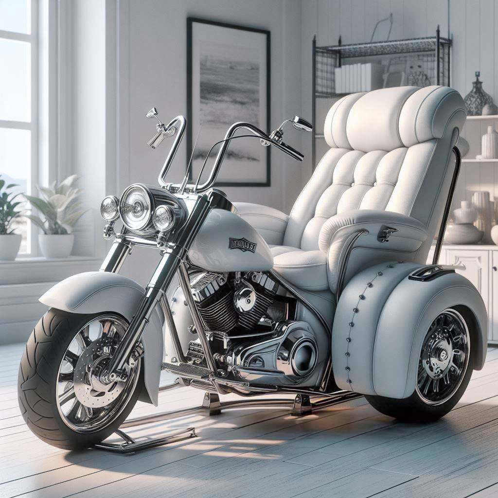 Harley Davidson Recliner Chair Unleashing Creativity in Speed-Inspired ...