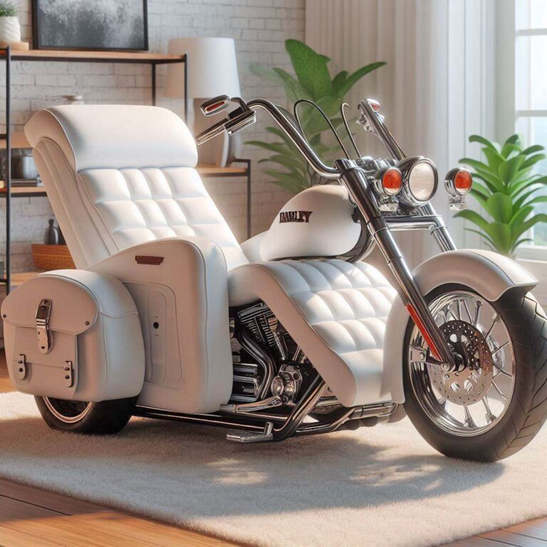 Harley Davidson Recliner Chair Unleashing Creativity in Speed-Inspired ...