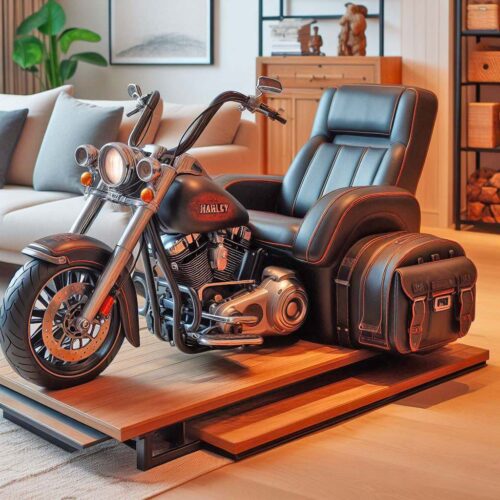 Harley Davidson Recliner Chair Unleashing Creativity in Speed-Inspired ...