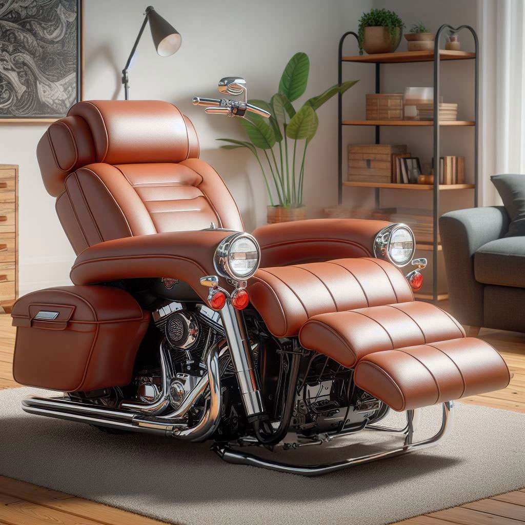 Harley Davidson Recliner Chair Unleashing Creativity in SpeedInspired