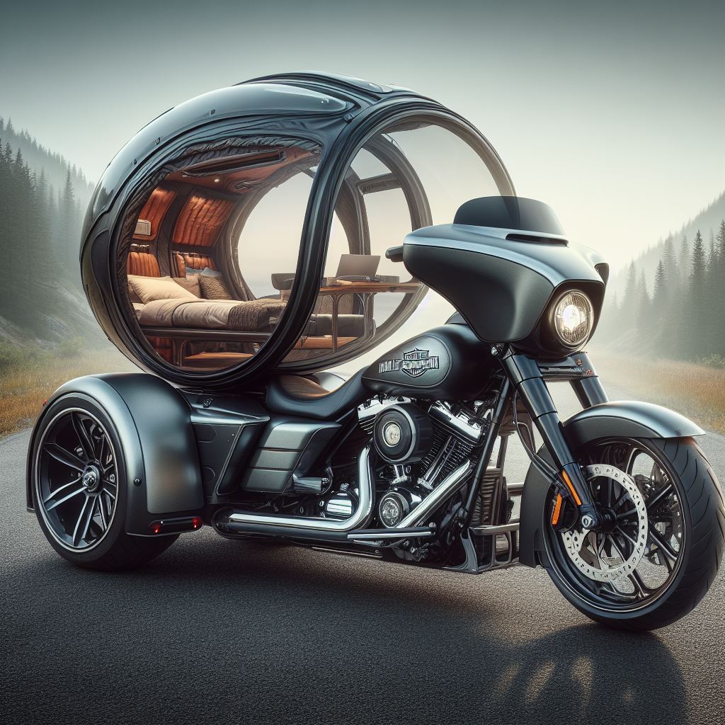 Harley Davidson Camper: Embark on Epic Journeys with a Classic Motorbike Camping Companion