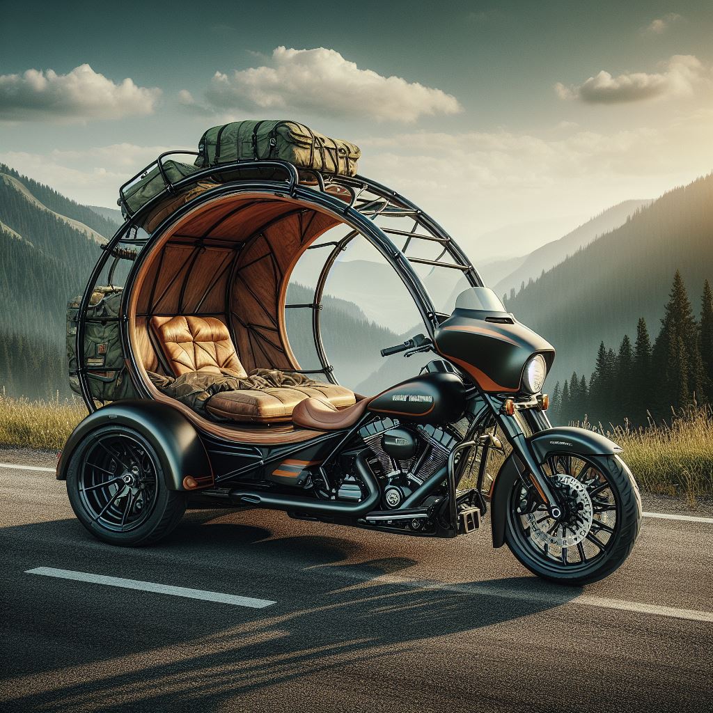 Harley Davidson Camper: Embark on Epic Journeys with a Classic Motorbike Camping Companion