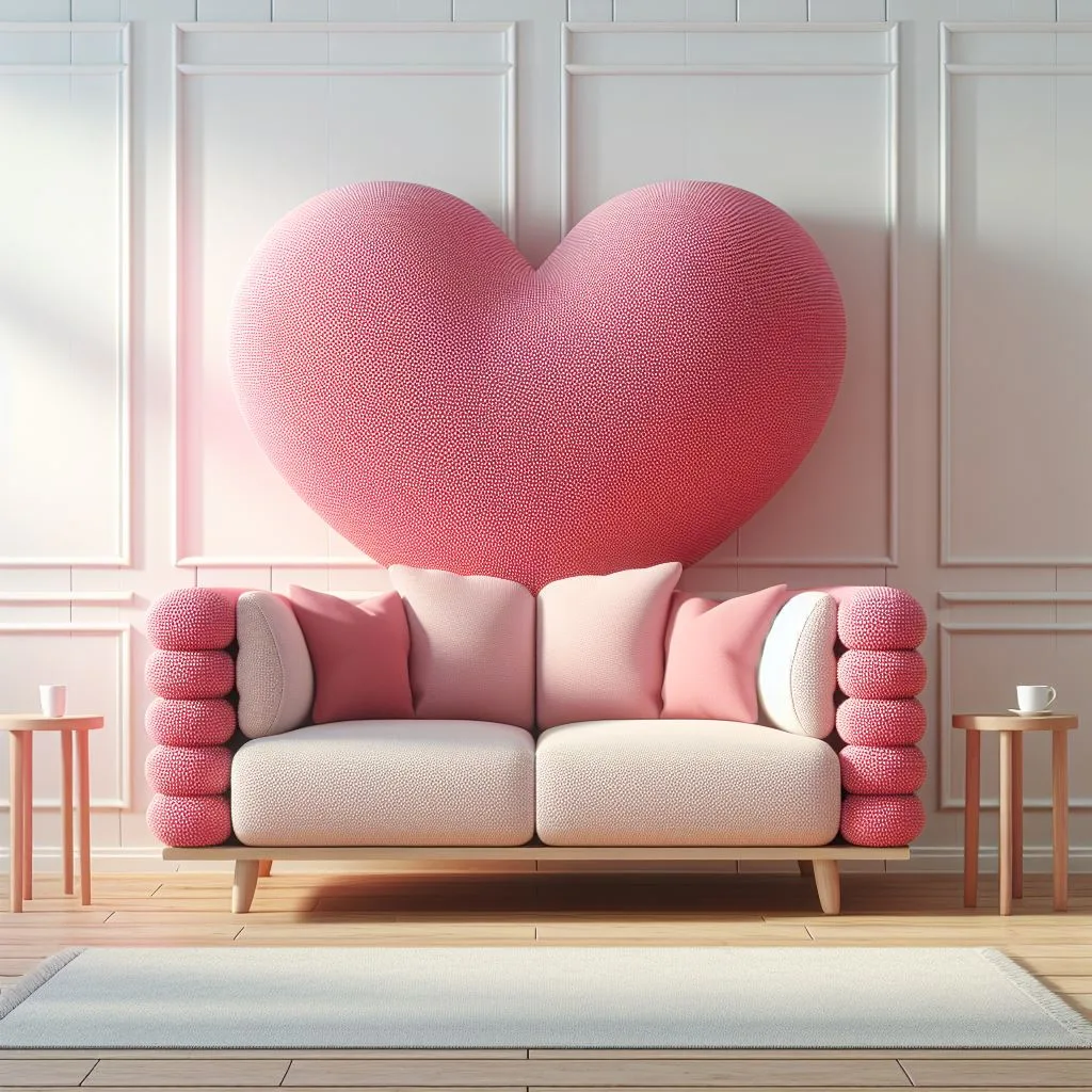 Heart Chair - Top 14 Gorgeous Heart Shaped Chair Models