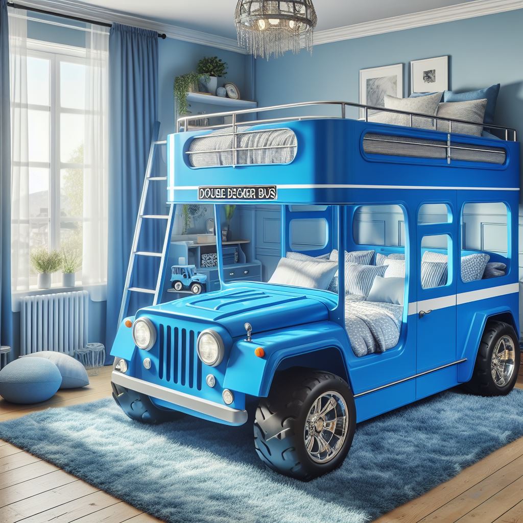 Jeep Bunk Bed: Off-Road Adventures in Dreamland for Your Little Explorer