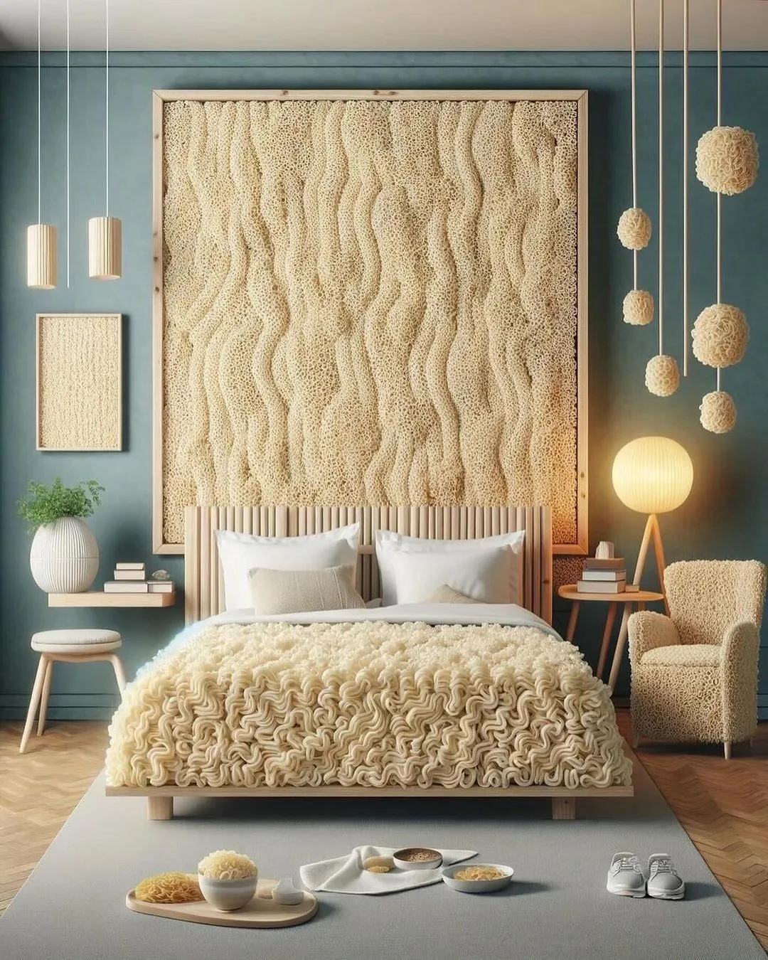 Noodle Bed Designs: Creative Beds Inspired by Instant Noodles