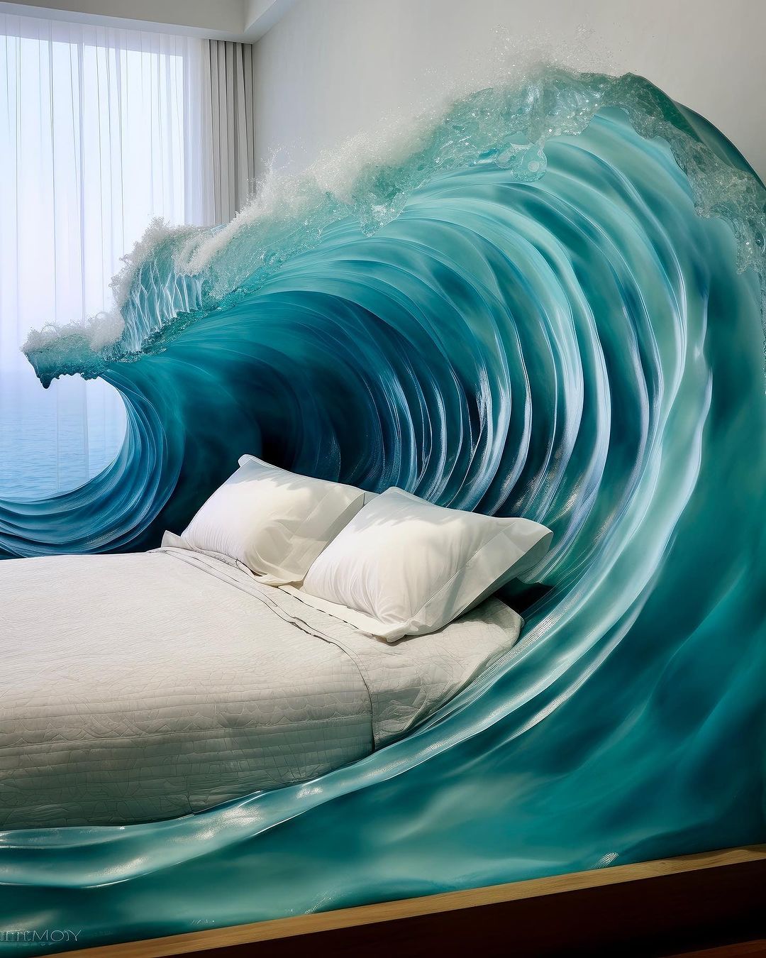 Ocean Waves-Inspired Furniture: Waves of Inspiration Mingle with Home Decor