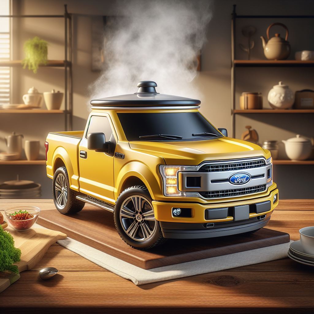Pickup Truck Slow Cookers: Tailoring Your Culinary Adventure with Truck-Inspired Style luxarts pickup truck slow cookers 1
