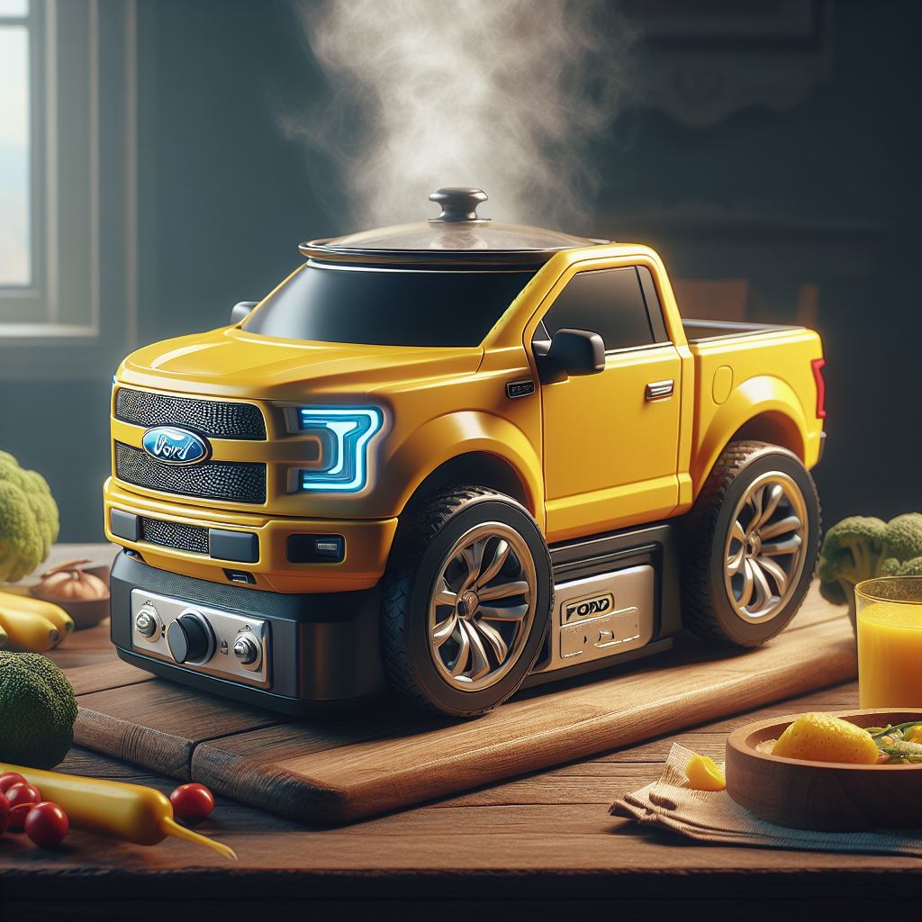 Pickup Truck Slow Cookers: Tailoring Your Culinary Adventure with Truck-Inspired Style luxarts pickup truck slow cookers 2