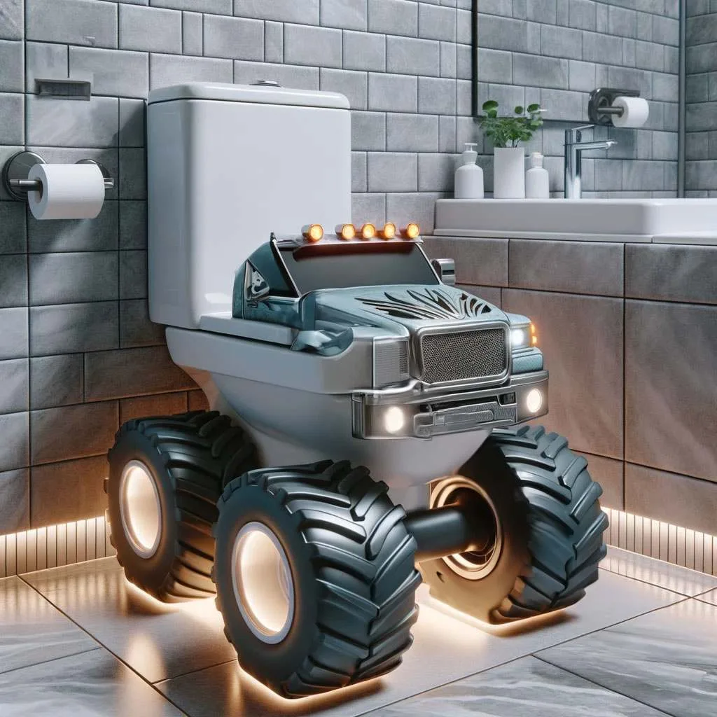 Pickup-Inspired Toilets: Pioneering Creative Sanitary Trends