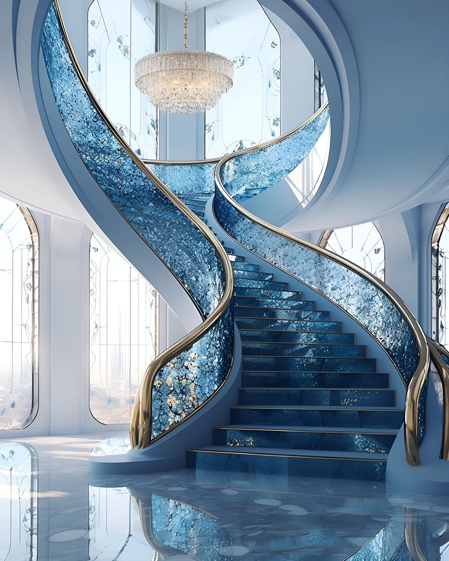Sapphire Stairs Elevating Your Home's Aesthetics