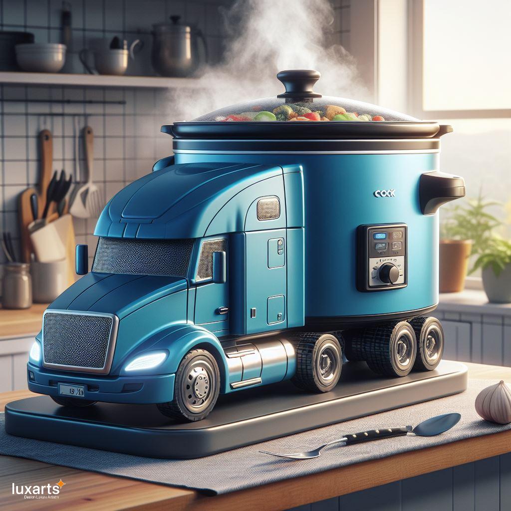 Semi Truck Shapped Slow Cookers: Roll into Culinary Adventures with Style