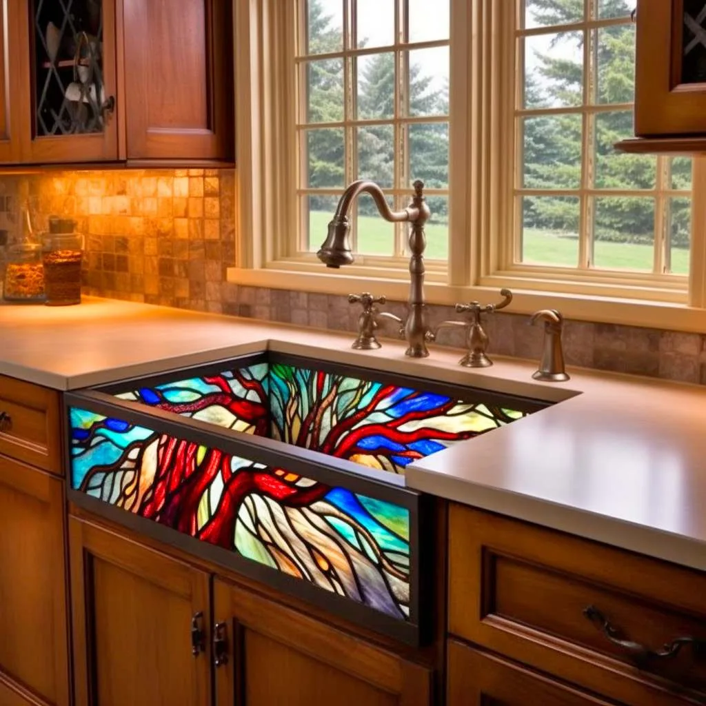 Stained Glass Sinks