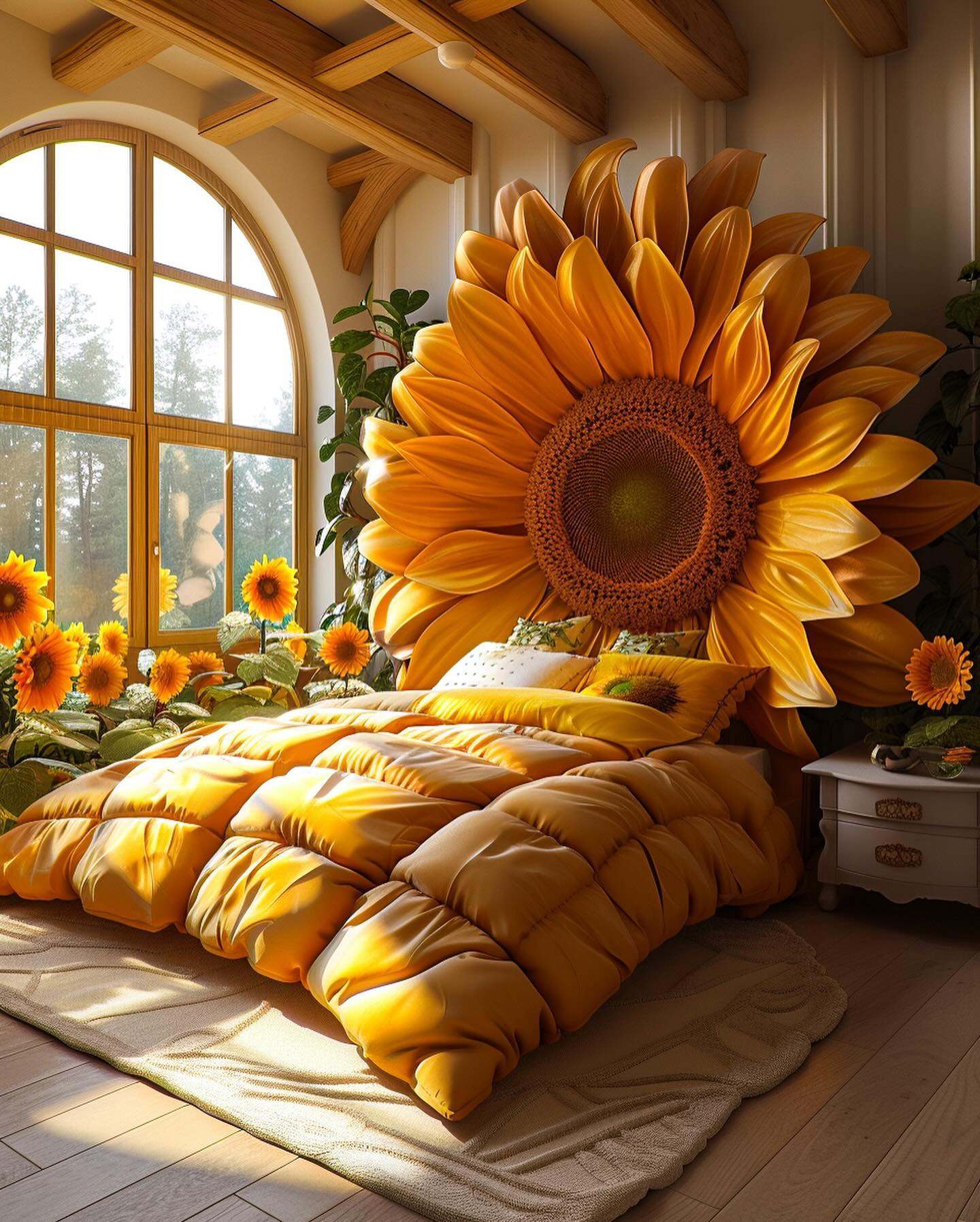 Sunflower Shaped Bed: Infusing Sunshine and Style into Your Sleep Haven