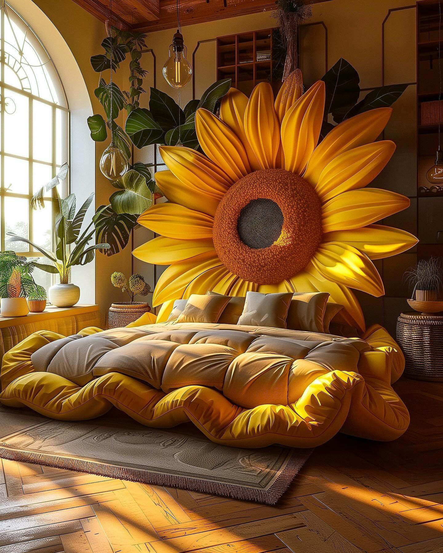 Sunflower Shaped Bed: Infusing Sunshine and Style into Your Sleep Haven