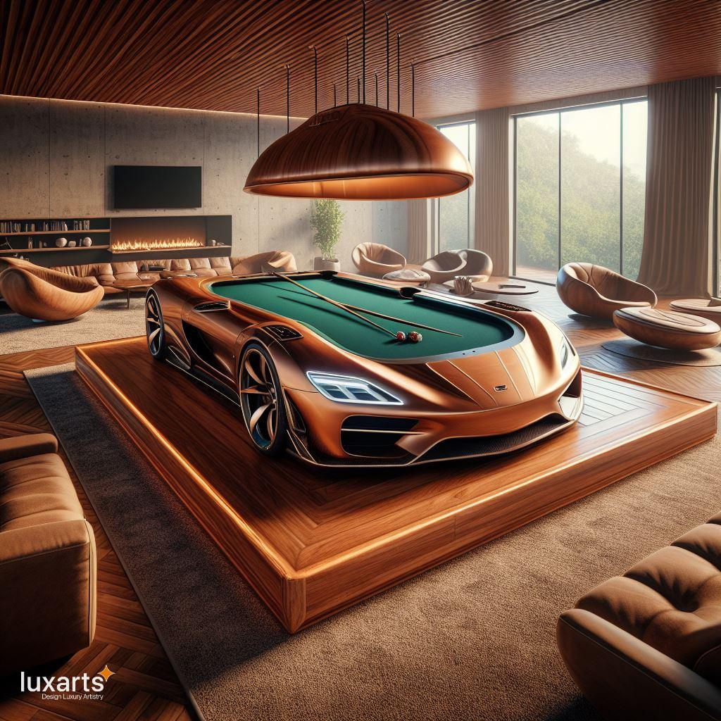 Supercar Inspired Pool Table: Fusion of Luxury and Speed