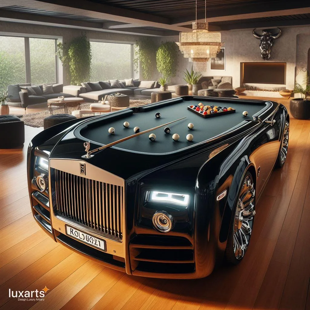 Supercar Inspired Pool Table: Fusion of Luxury and Speed