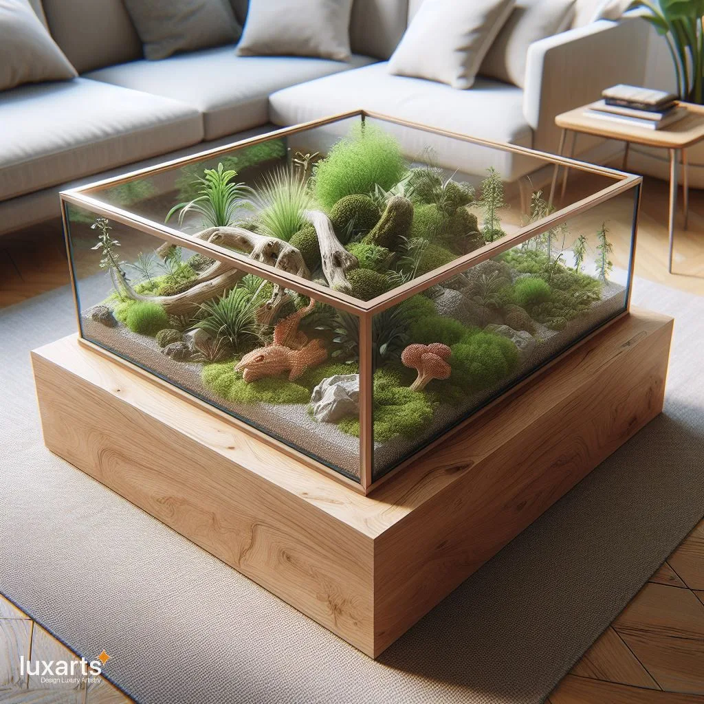 Terrarium Coffee Tables: A Creative Green Haven at the Heart of Your Home