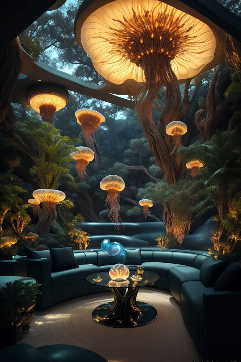 The Mushroom House: Embracing Fungal Elegance In Architectural Design