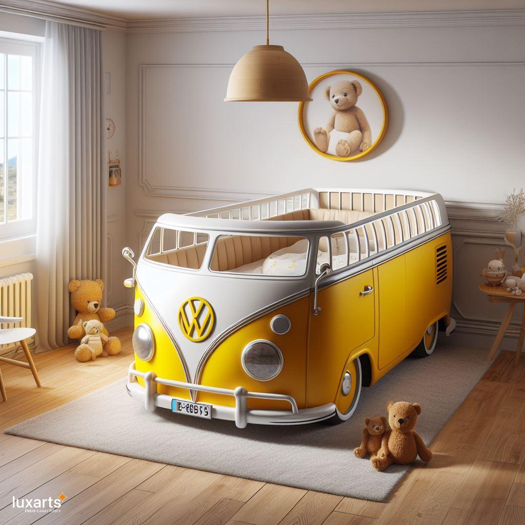 Volkswagen Inspired Baby Crib: Dreamy Sleeps with Automotive Flair