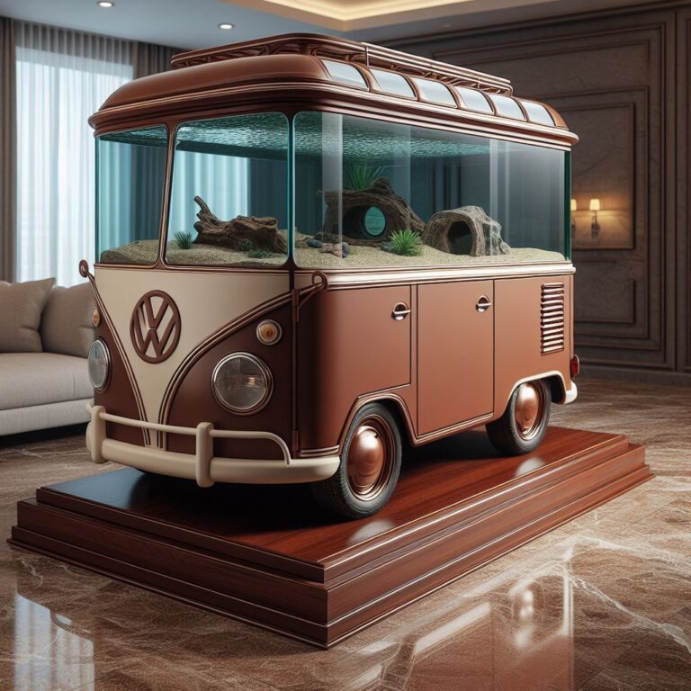 Volkswagen Bus Aquarium: Transforming Vintage Vibes into Underwater ...