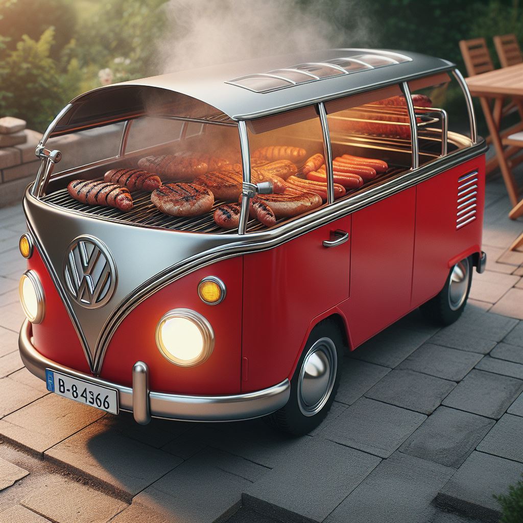 Volkswagen Bus Griller: Where Culinary Passion Meets Automotive Design