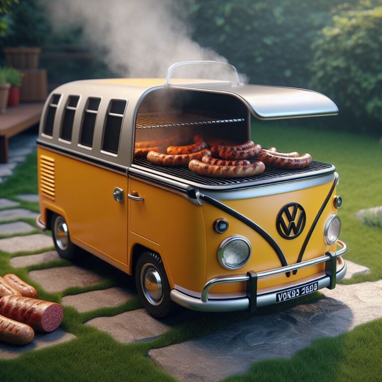 Volkswagen Bus Griller: Where Culinary Passion Meets Automotive Design ...