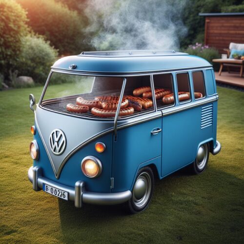 Volkswagen Bus Griller: Where Culinary Passion Meets Automotive Design 