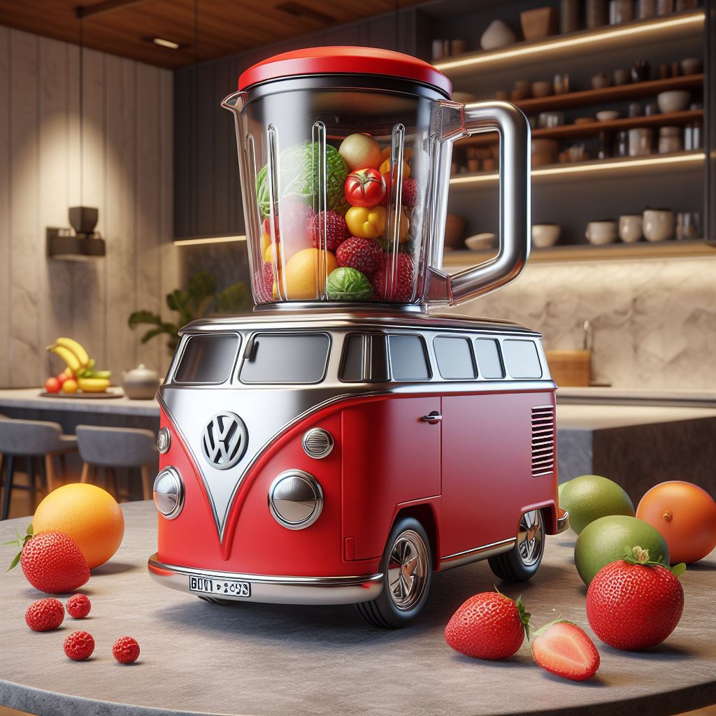 Volkswagen Bus Inspired Blender