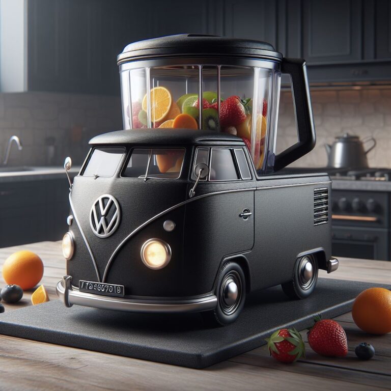 Cooking in Style: Volkswagen Bus Inspired Kitchen Appliances - LuxArts