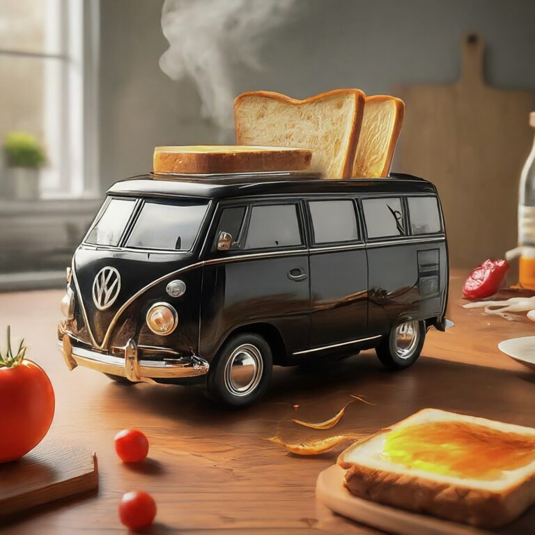 Volkswagen Bus Shaped Toaster: Combining Fun and Functionality in Your ...