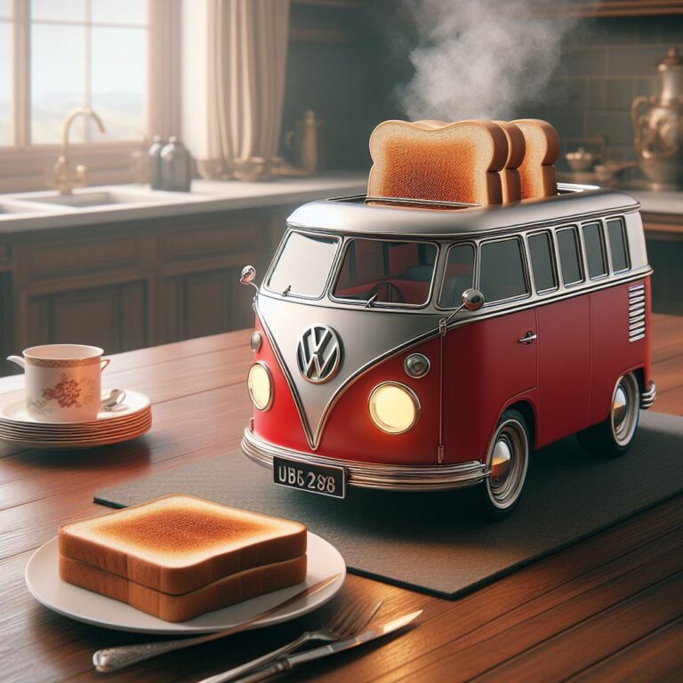 Volkswagen Bus Shaped Toaster: Combining Fun and Functionality in Your ...