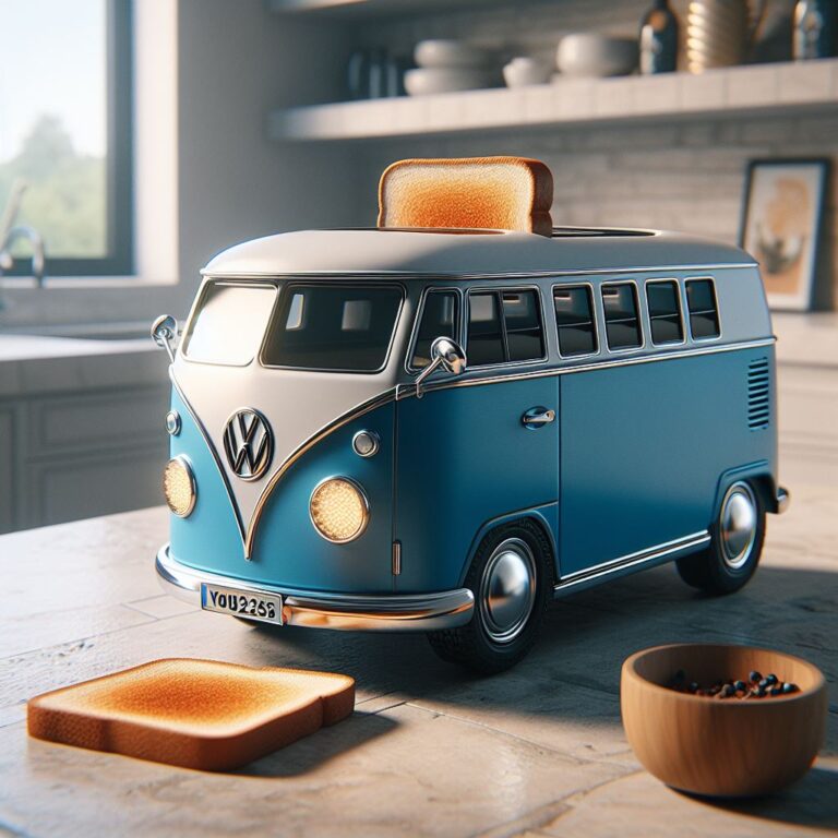 Volkswagen Bus Shaped Toaster: Combining Fun and Functionality in Your ...