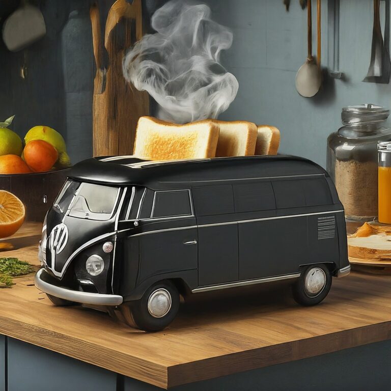 Volkswagen Bus Shaped Toaster: Combining Fun and Functionality in Your ...