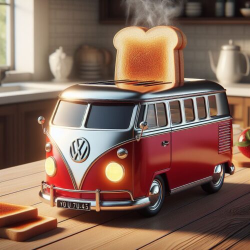 Volkswagen Bus Shaped Toaster: Combining Fun and Functionality in Your ...