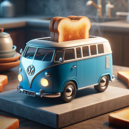 Volkswagen Bus Shaped Toaster: Combining Fun and Functionality in Your ...