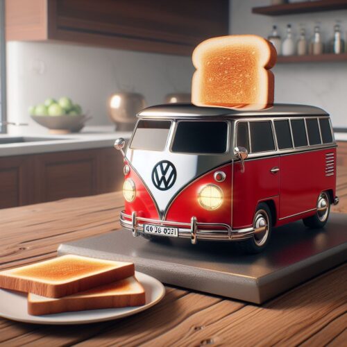 Volkswagen Bus Shaped Toaster: Combining Fun and Functionality in Your ...