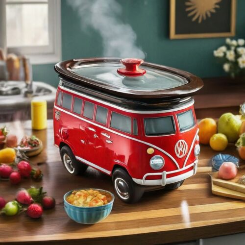 Volkswagen Bus Shaped Slow Cookers: Infusing Retro Vibes into Your ...